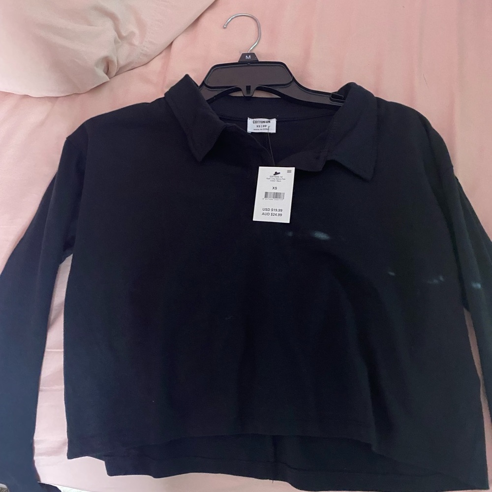 Brand new long sleeve collar shirt